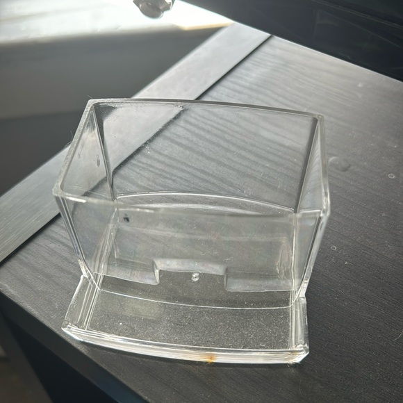 plastic organizer, little dusty could be washed just need to get rid of things! - Picture 1 of 2